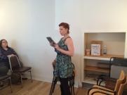 Michele Nereim read an excerpt of a larger piece.